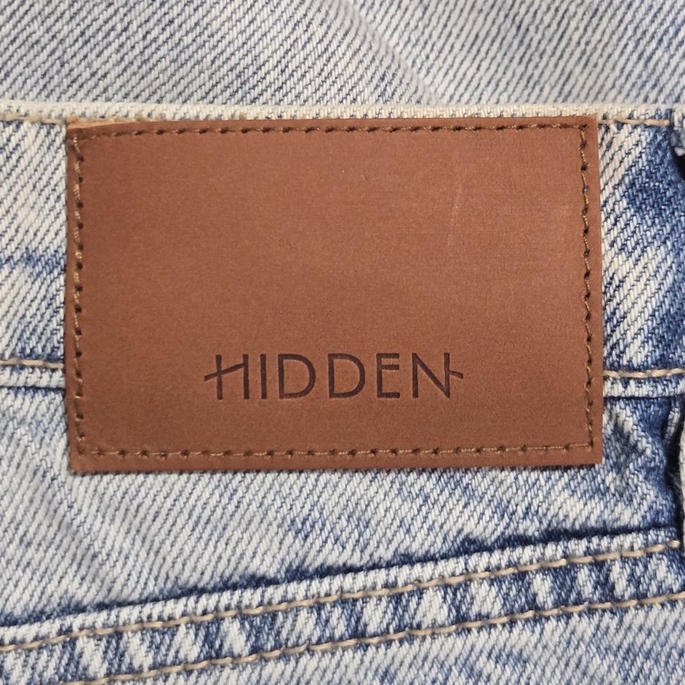 Hidden “Logan” NWT Women’s Light Blue Distressed Jeans - Picture 7 of 13